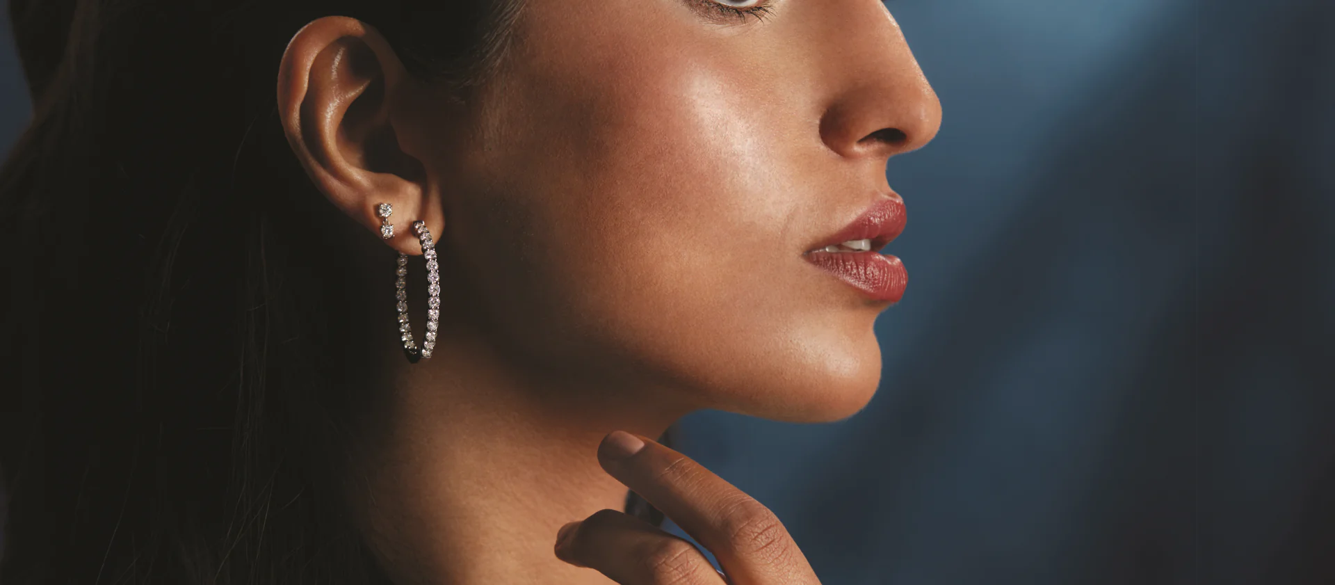 hoop earrings