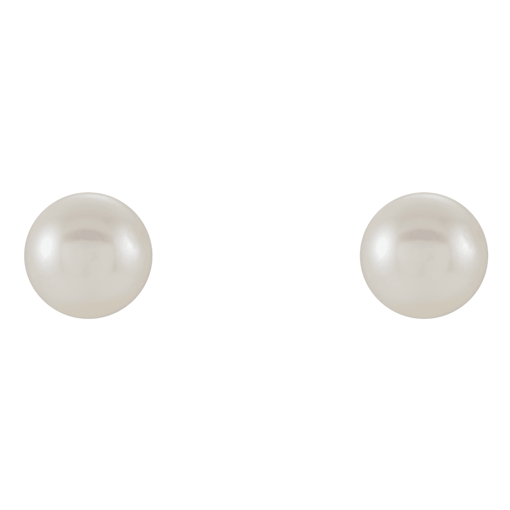 Pearl stud earring