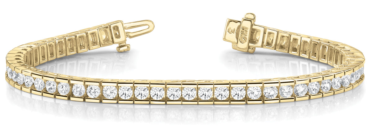 tennis bracelet channel