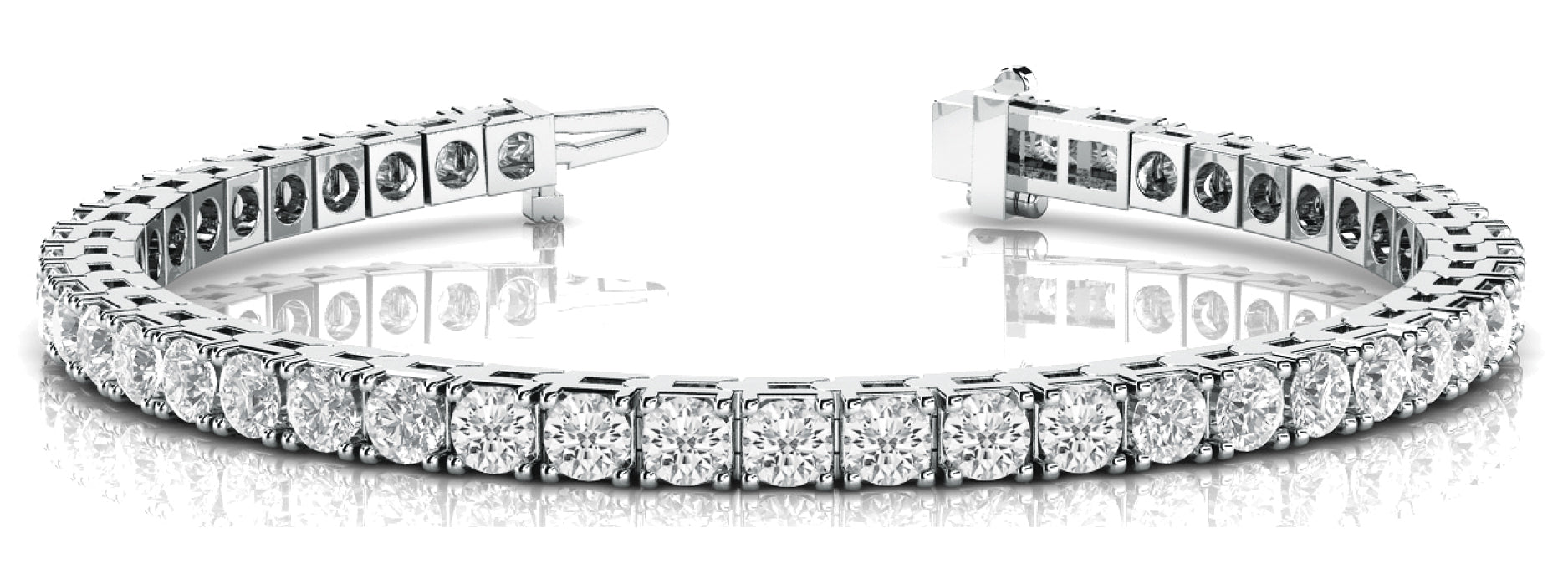 Tennis Bracelet - Prong Set