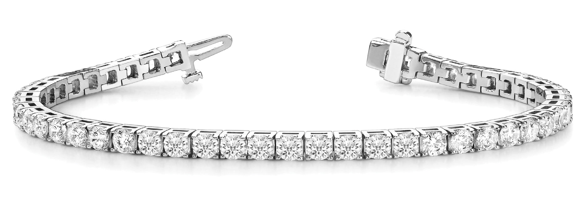 Prong Set Tennis Bracelet | Classic and Elegant