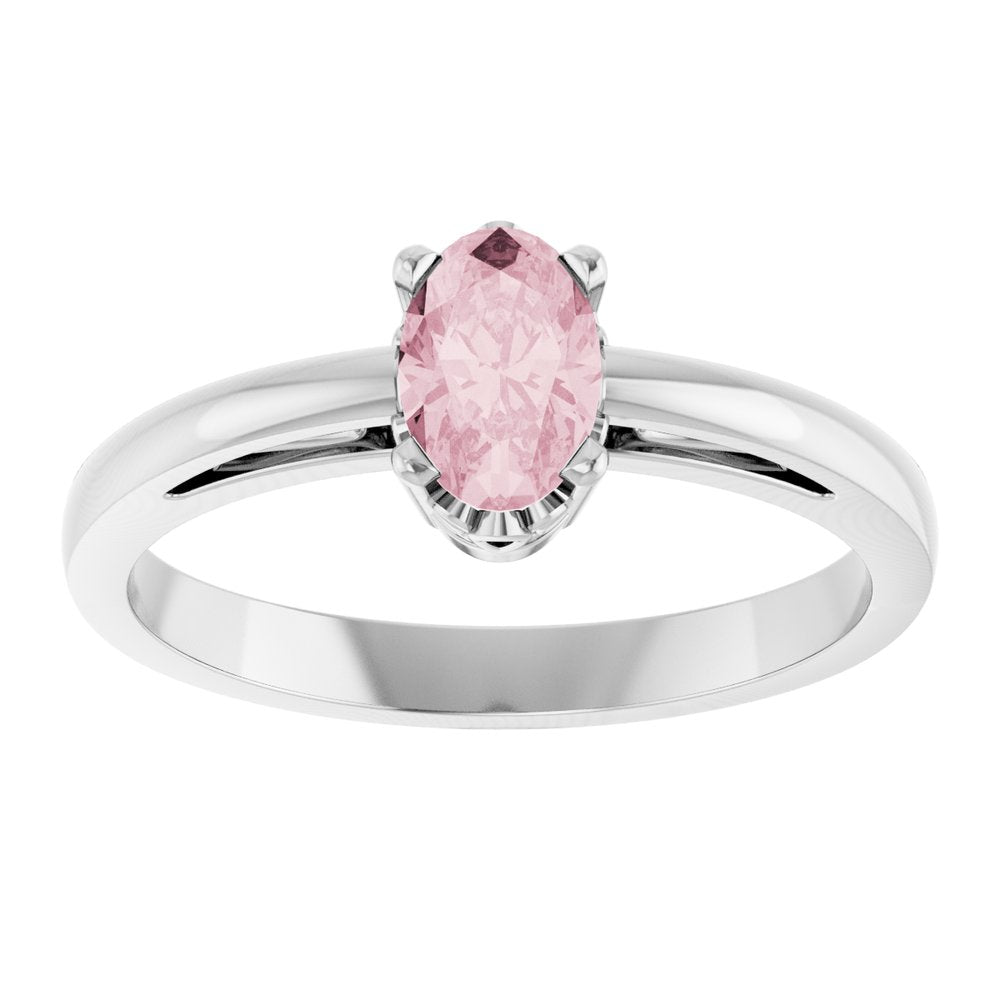 Pink Morganite Ring