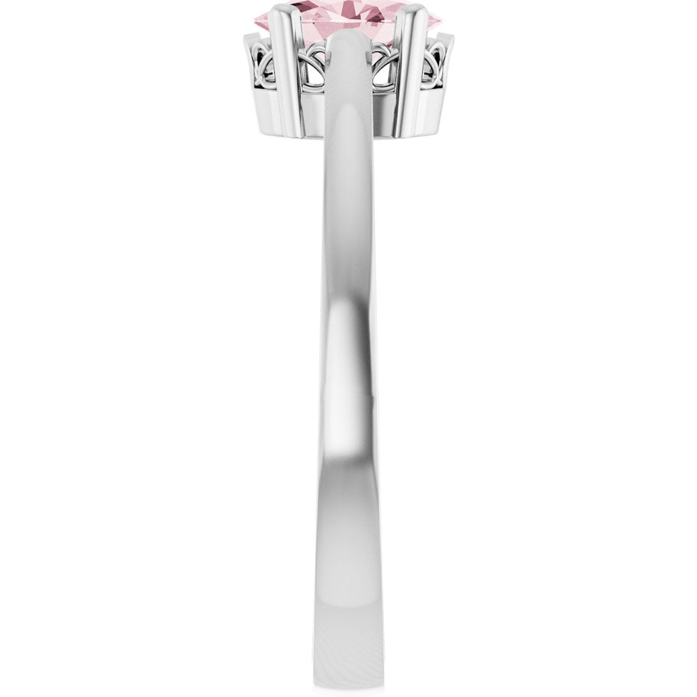 Pink Morganite Ring
