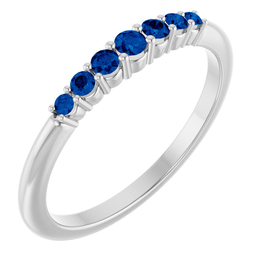 blue sapphire ring