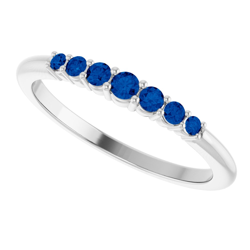 blue sapphire ring