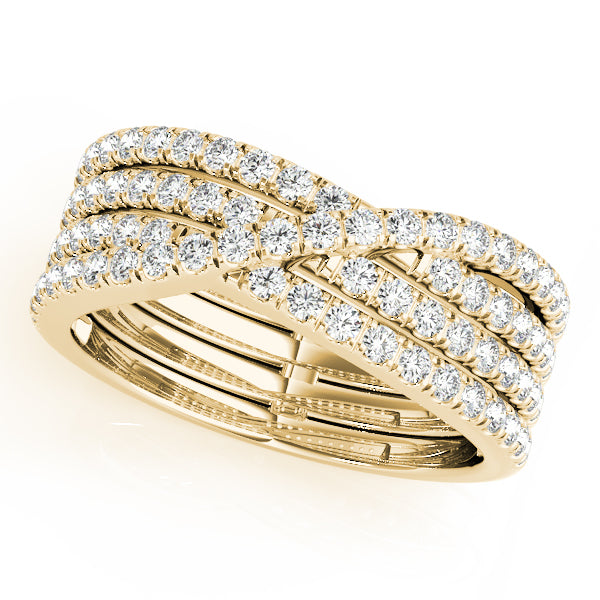Four Channel Fashion Ring