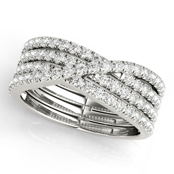 diamond channel ring