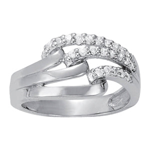 Tri Split Fashion Ring