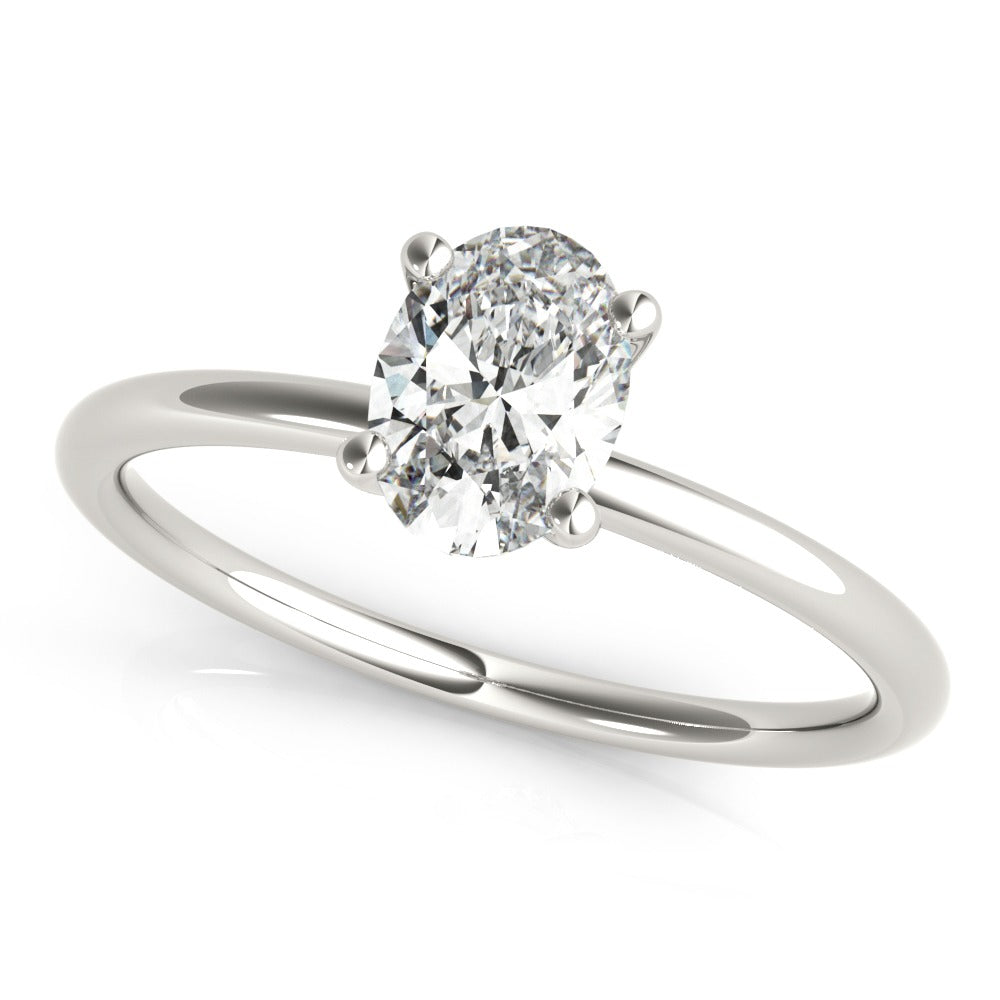 Oval Solitaire Ring