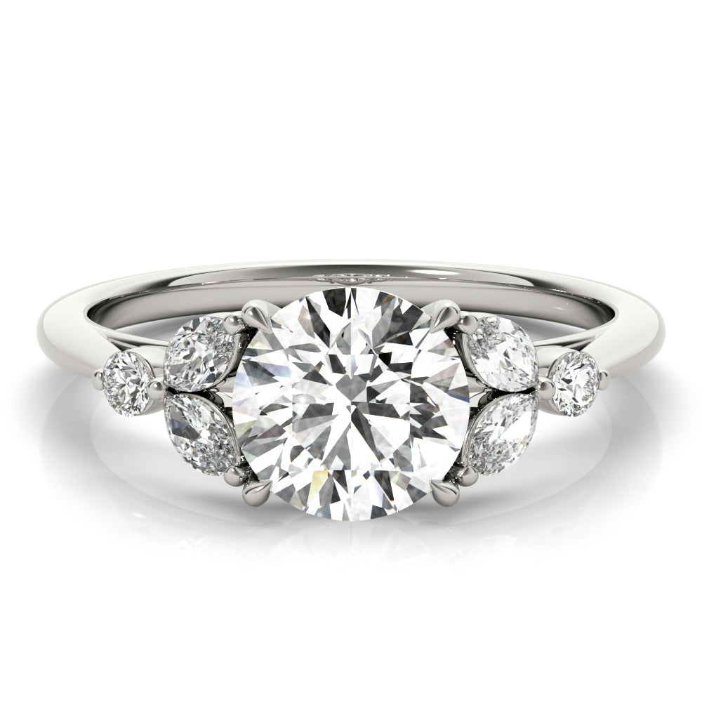 Solitaire and Side Stones