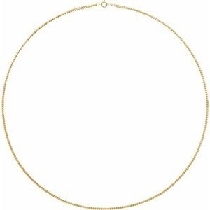 gold curb chain