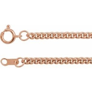 gold curb chain