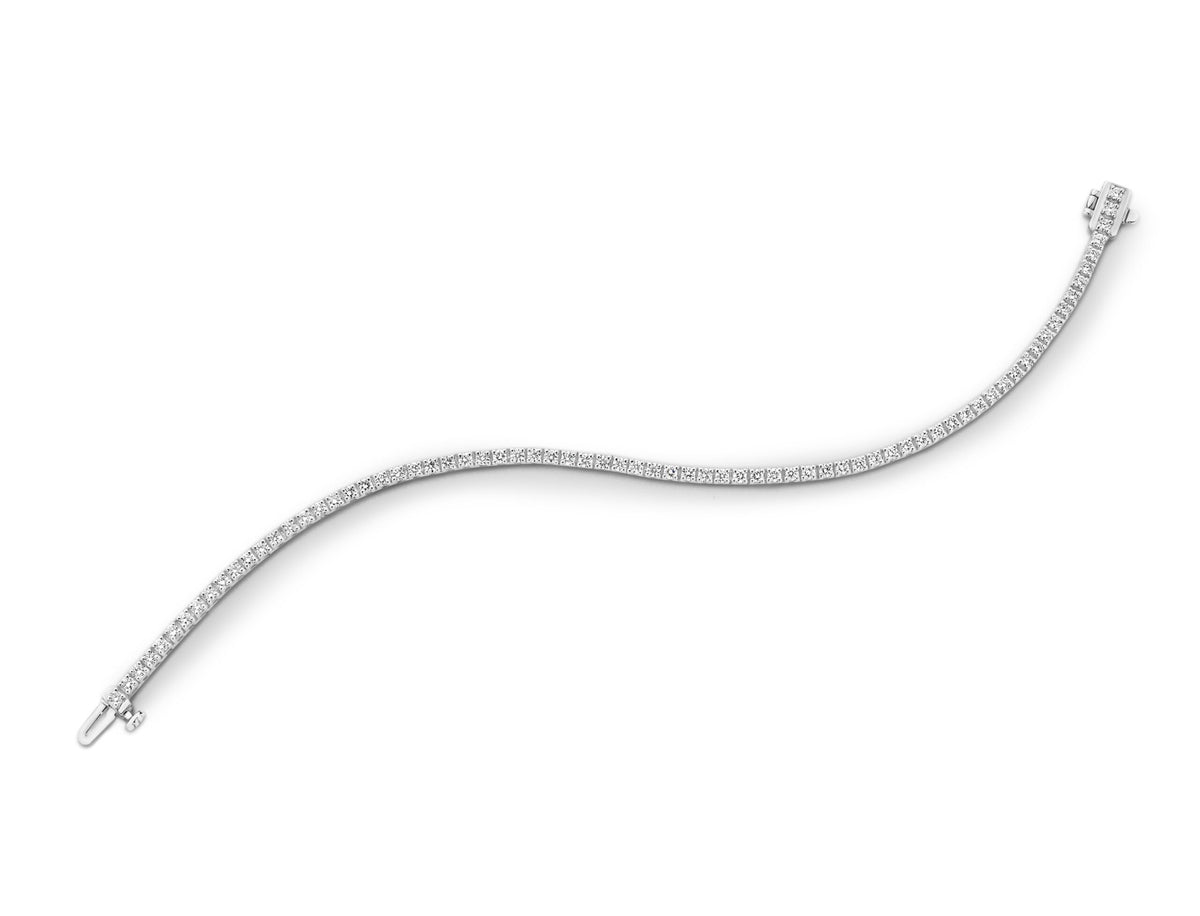 white gold tennis bracelet