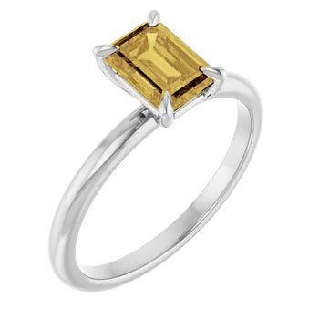 yellow diamond ring