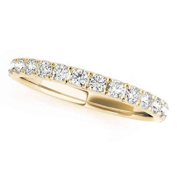 Claw Set matching Wedding Band